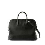 Valextra MyLogo Sublime Bowling Medium Bag in Black | Totes & Top-Handle Bags | Luxury Shoes 