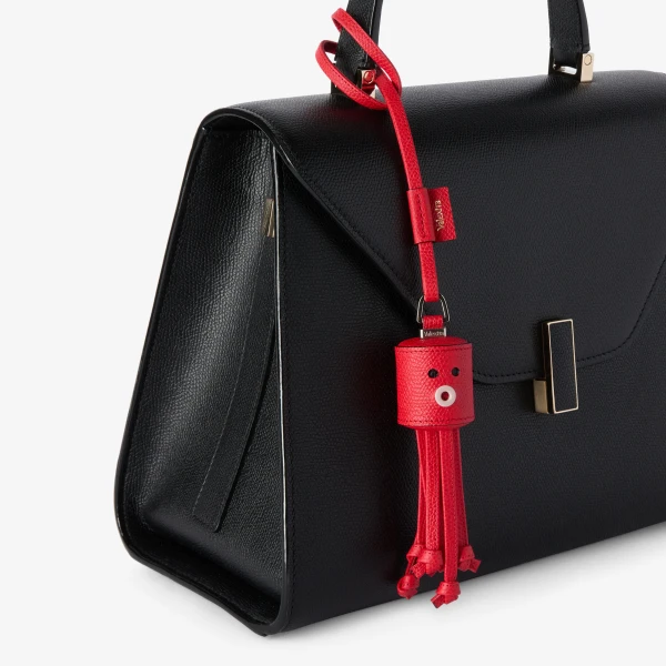 Valextra Octopus Charm in Red Mix | Bag charms | Luxury Shoes 