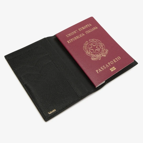 Valextra Passport Holder 3CC in Black | Wallets & Purses | Luxury Shoes 