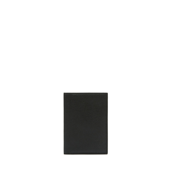 Valextra Passport Holder 3CC in Black | Wallets & Purses | Luxury Shoes 