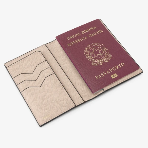 Valextra Passport Holder 3CC in Bonne Mine Pink | Wallets & Purses | Luxury Shoes 