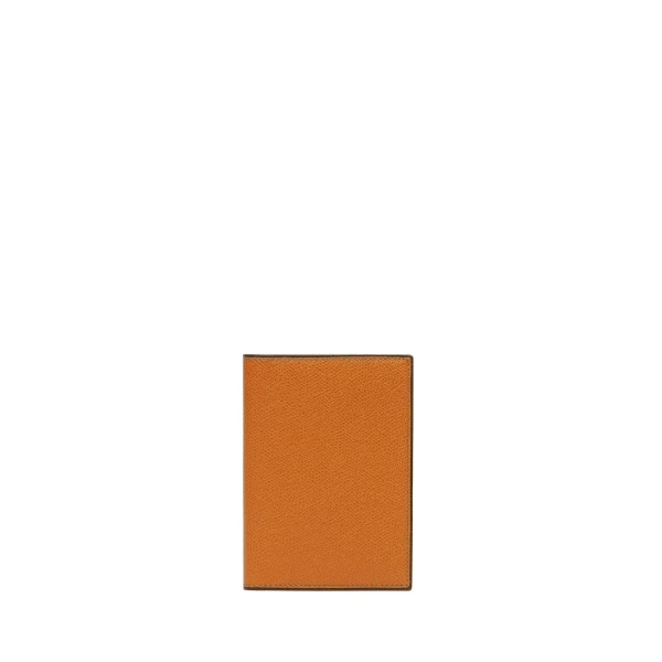Passport Holder 3CC in Havana Brown