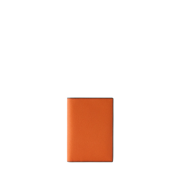 Valextra Passport Holder 3CC in Lobster Red | Wallets & Purses | Luxury Shoes 