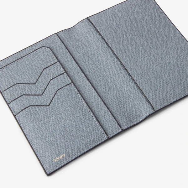 Valextra Passport Holder 3CC in Niagara Blue | Wallets & Purses | Luxury Shoes 