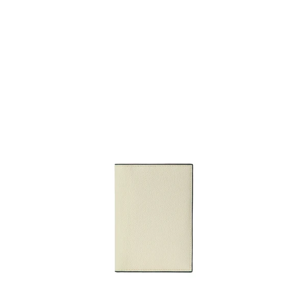 Valextra Passport Holder 3CC in Pergamena White | Wallets & Purses | Luxury Shoes 