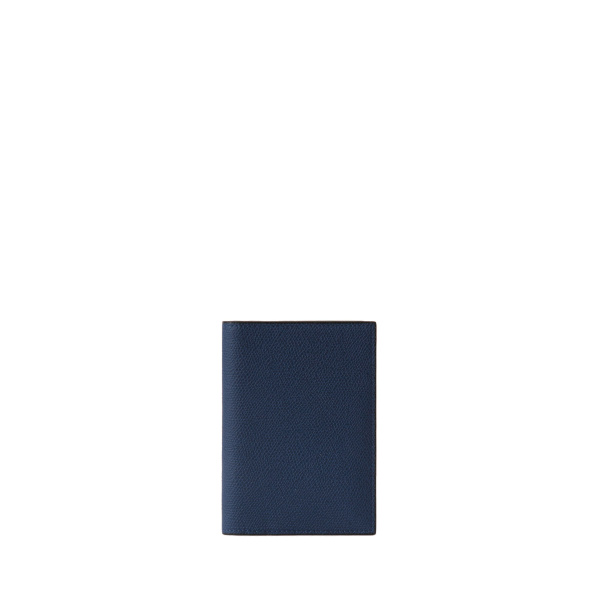 Valextra Passport Holder 3CC in Sapphire Blue | Cases | Luxury Shoes 
