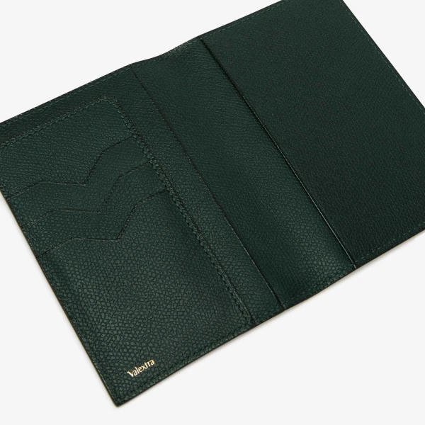 Valextra Passport Holder 3CC in Valextra Green | Wallets & Purses | Luxury Shoes 