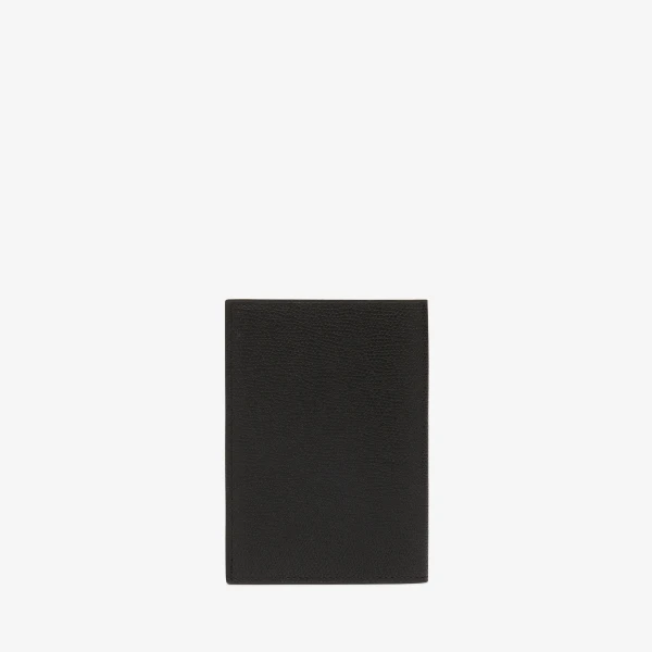 Valextra Passport Holder in Black | Wallets & Purses | Luxury Shoes 