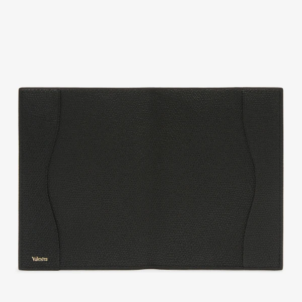 Valextra Passport Holder in Black | Wallets & Purses | Luxury Shoes 