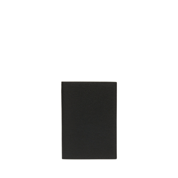 Valextra Passport Holder in Black | Wallets & Purses | Luxury Shoes 