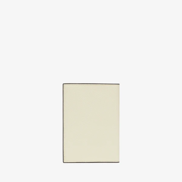 Valextra Passport Holder in Pergamena White | Wallets & Purses | Luxury Shoes 