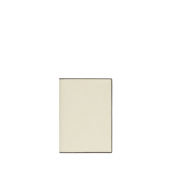 Passport Holder in Pergamena White
