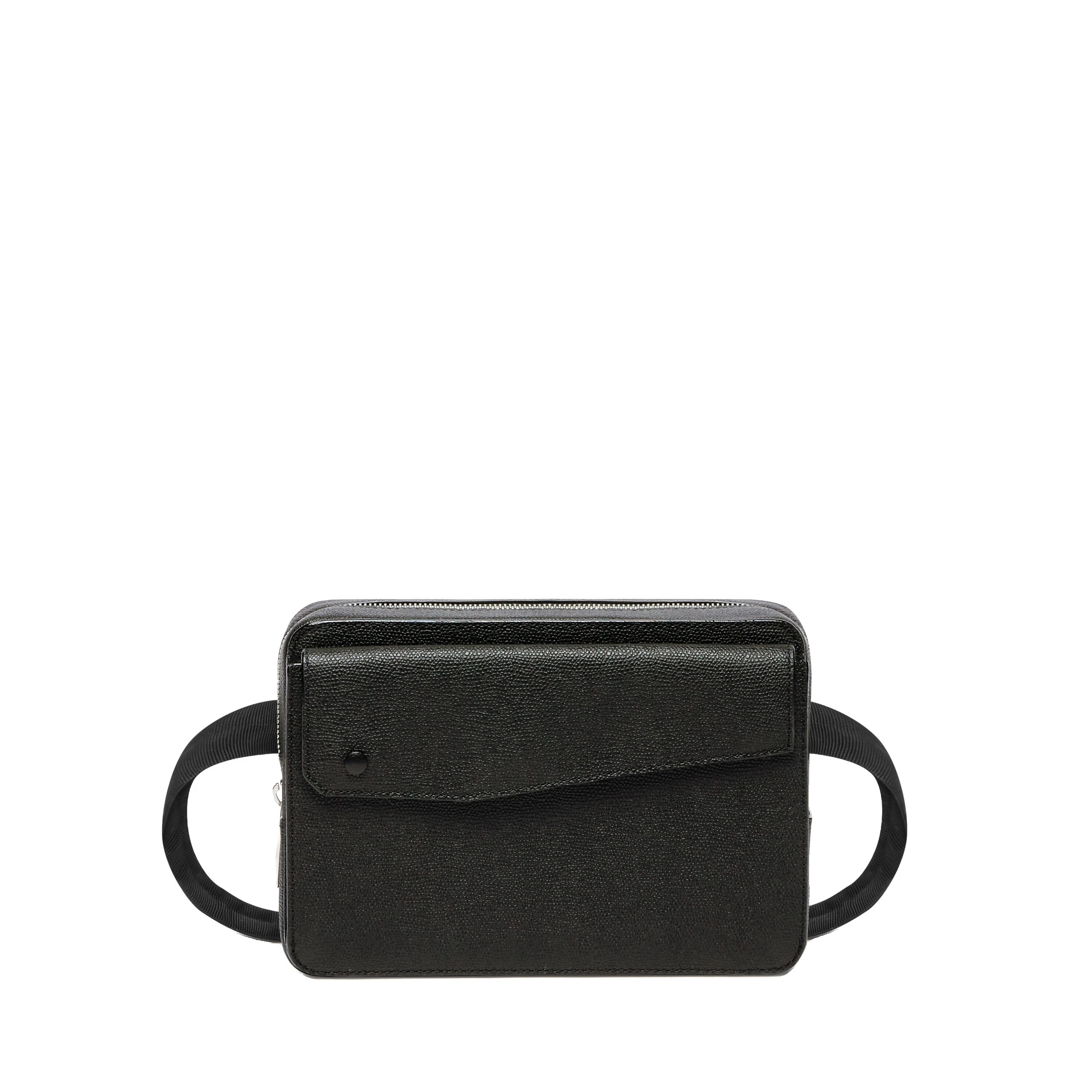 Valextra Pocket Bum Bag in Black Valextra Pocket Bum Bag in Black | Men Bags | Luxury Shoes