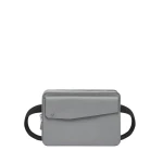 Valextra Pocket Bum Bag in Fog Grey | Men Bags | Luxury Shoes 