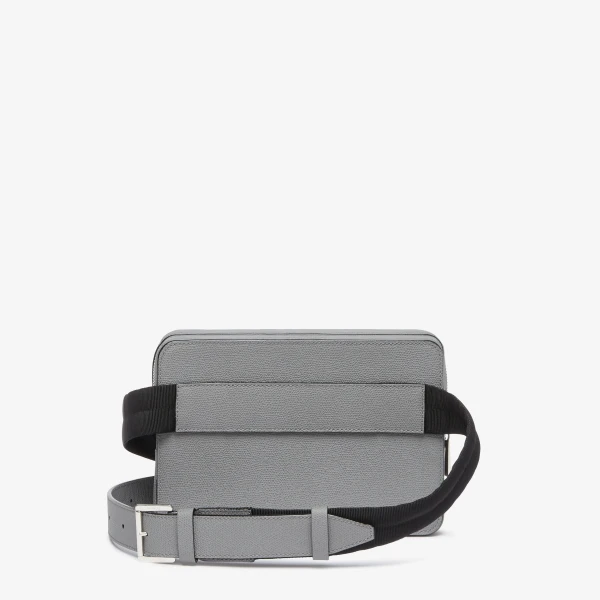 Valextra Pocket Bum Bag in Fog Grey | Men Bags | Luxury Shoes 