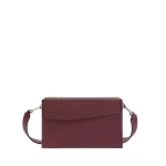 Valextra Pocket Crossbody Bag in Claret Red | Men Bags | Luxury Shoes 