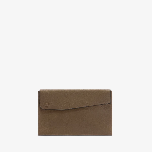 Valextra Pocket Crossbody Bag in Khaki | Men Bags | Luxury Shoes 