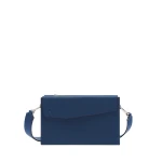 Valextra Pocket Crossbody Bag in Sapphire Blue | Shoulder & Crossbody Bags | Luxury Shoes 