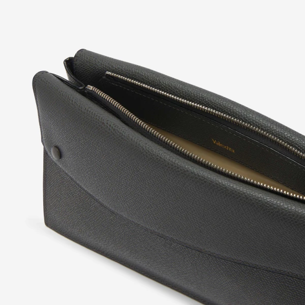 Valextra Pocket Crossbody Bag in Smokey Grey | Men Bags | Luxury Shoes 