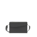 Valextra Pocket Crossbody Bag in Smokey Grey | Men Bags | Luxury Shoes 