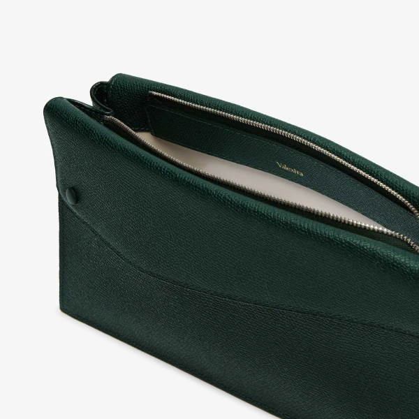 Valextra Pocket Crossbody Bag in Valextra Green | Men Bags | Luxury Shoes 