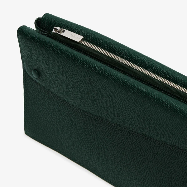 Valextra Pocket Crossbody Bag in Valextra Green | Men Bags | Luxury Shoes 