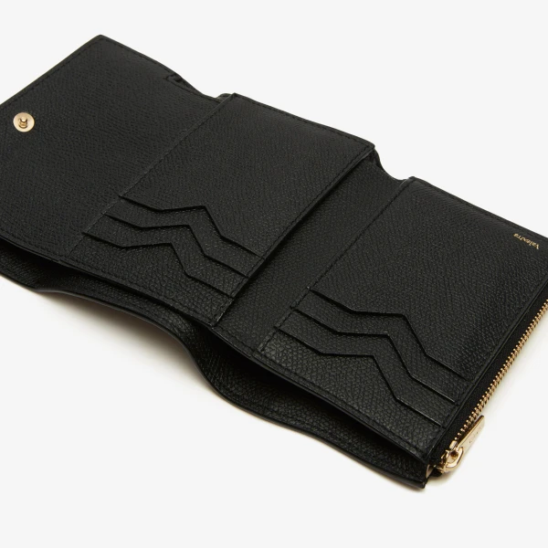 Valextra Pocket Purse 6CC in Black | Wallets & Purses | Luxury Shoes 