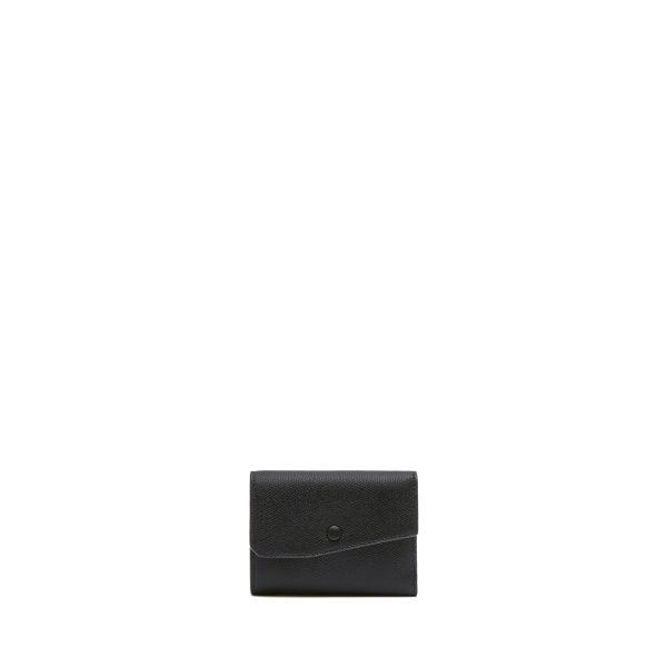 Valextra Pocket Purse 6CC in Black | Wallets & Purses | Luxury Shoes 