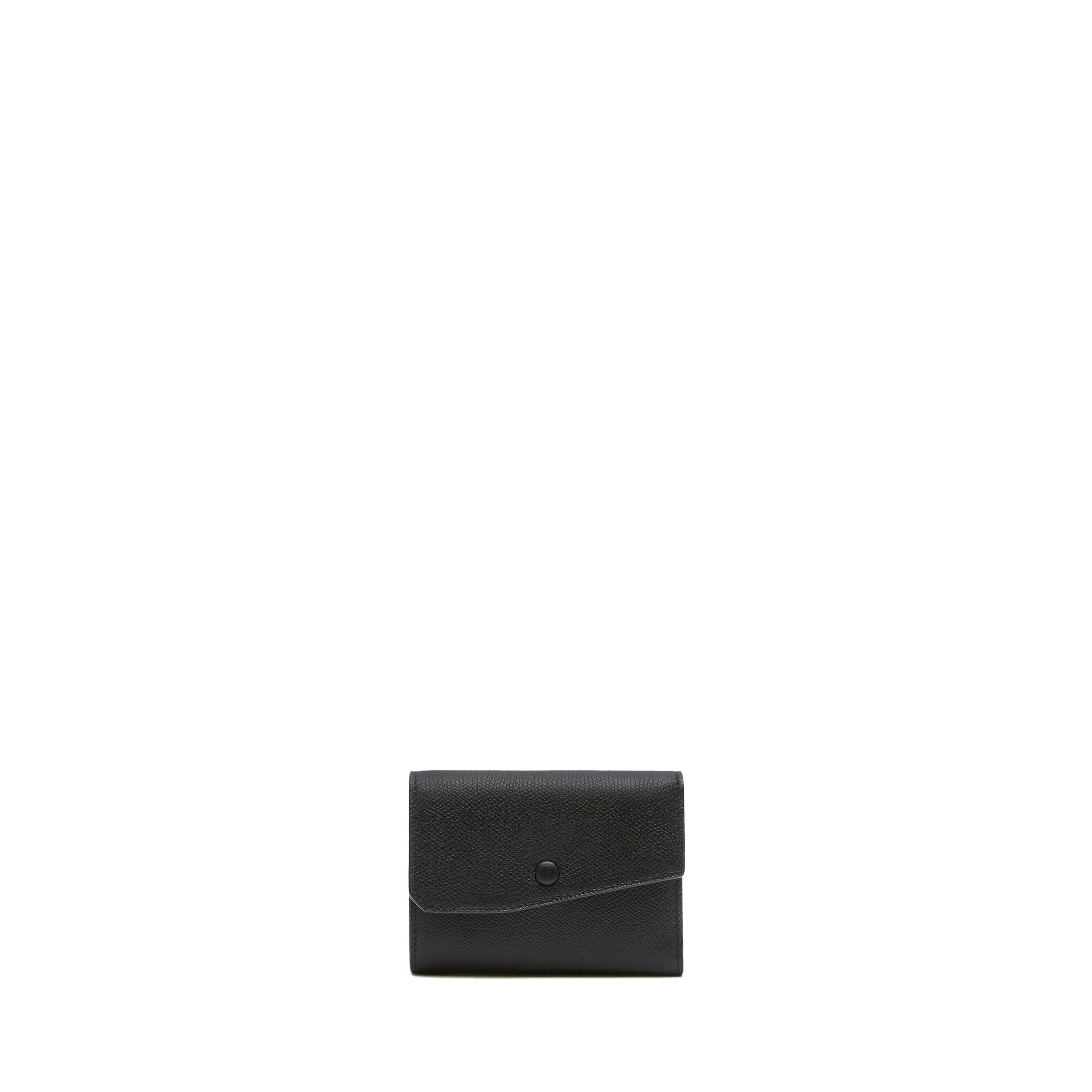 Valextra Pocket Purse 6CC in Black Valextra Pocket Purse 6CC in Black | Wallets & Purses | Luxury Shoes