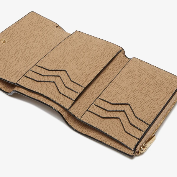 Valextra Pocket Purse 6CC in Cashmere Beige | Wallets & Purses | Luxury Shoes 