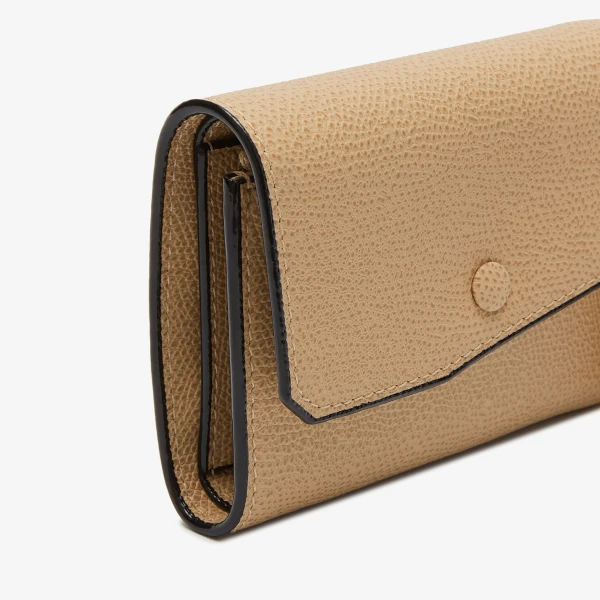 Valextra Pocket Purse 6CC in Cashmere Beige | Wallets & Purses | Luxury Shoes 
