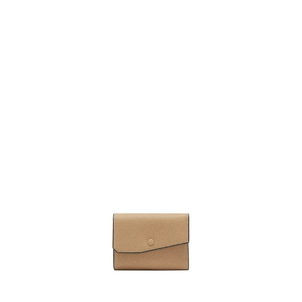 Pocket Purse 6CC in Cashmere Beige