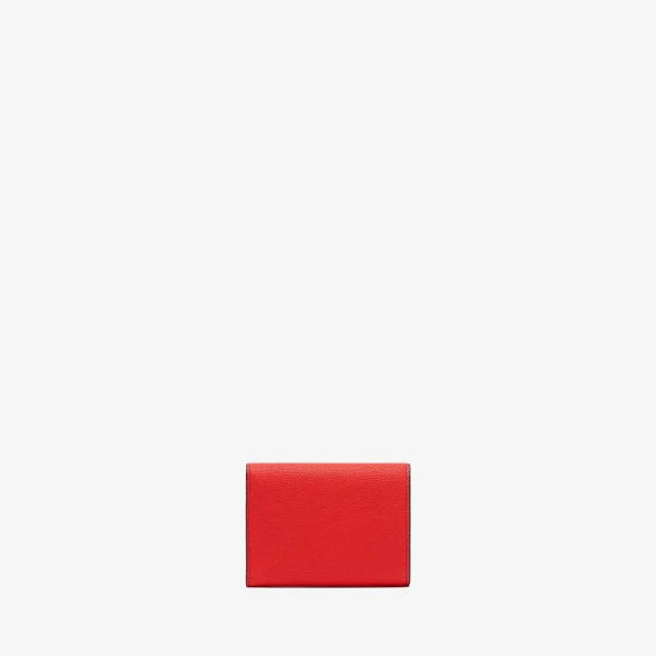 Valextra Pocket Purse 6CC in Crimson Red | Wallets & Purses | Luxury Shoes 