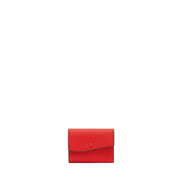 Valextra Pocket Purse 6CC in Crimson Red | Wallets & Purses | Luxury Shoes 