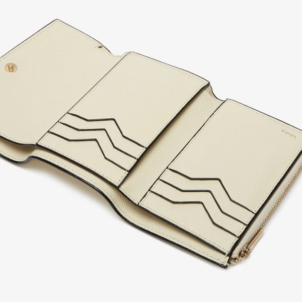Valextra Pocket Purse 6CC in Pergamena White | Wallets & Purses | Luxury Shoes 