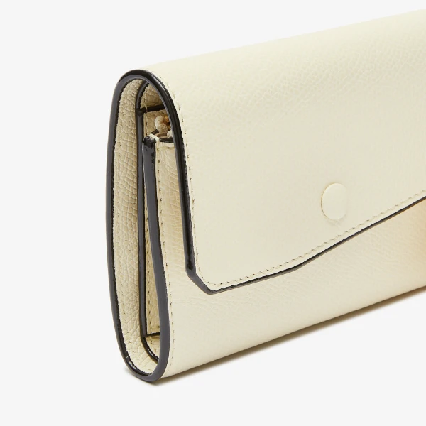 Valextra Pocket Purse 6CC in Pergamena White | Wallets & Purses | Luxury Shoes 