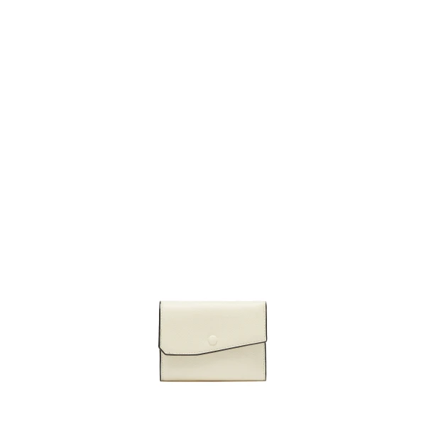 Valextra Pocket Purse 6CC in Pergamena White | Wallets & Purses | Luxury Shoes 