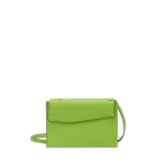 Valextra Pocket Slim Crossbody Bag in Apple Green | Shoulder & Crossbody Bags | Luxury Shoes 