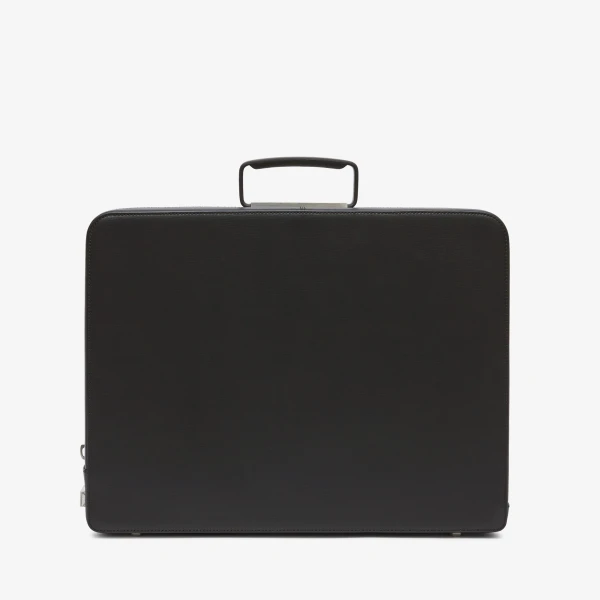 Valextra Premier Briefcase 24H in Black | Men Bags | Luxury Shoes 