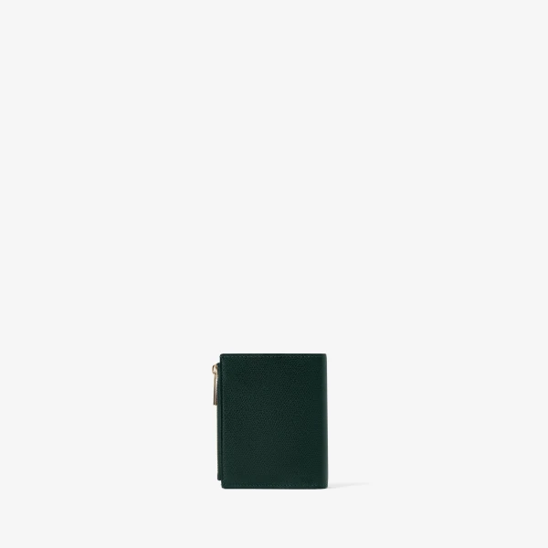 Valextra Purse with Coin Holder 6CC in Valextra Green | Wallets & Purses | Luxury Shoes 