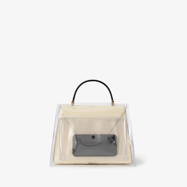 Valextra Raincoat with Pocket Iside Medium in Transparent | Bag Accessories | Luxury Shoes 