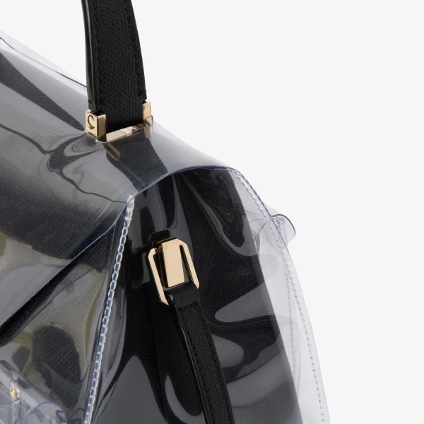 Valextra Raincoat with Pocket Iside Mini in Transparent | Bag Accessories | Luxury Shoes 