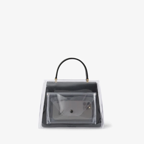 Valextra Raincoat with Pocket Iside Mini in Transparent | Bag Accessories | Luxury Shoes 