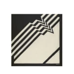 Valextra Silk Scarf in Pergamena White and Black | Scarves | Luxury Shoes 