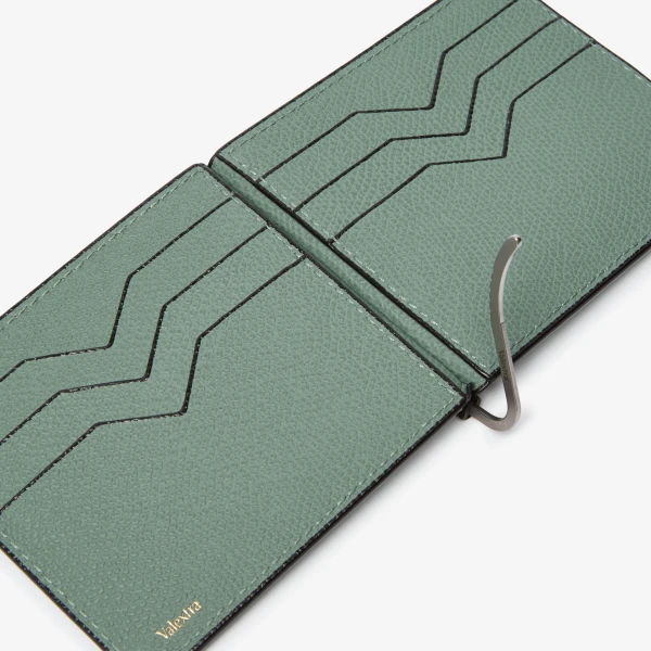 Valextra Simple Grip in Eucalyptus Green | Cases | Luxury Shoes 