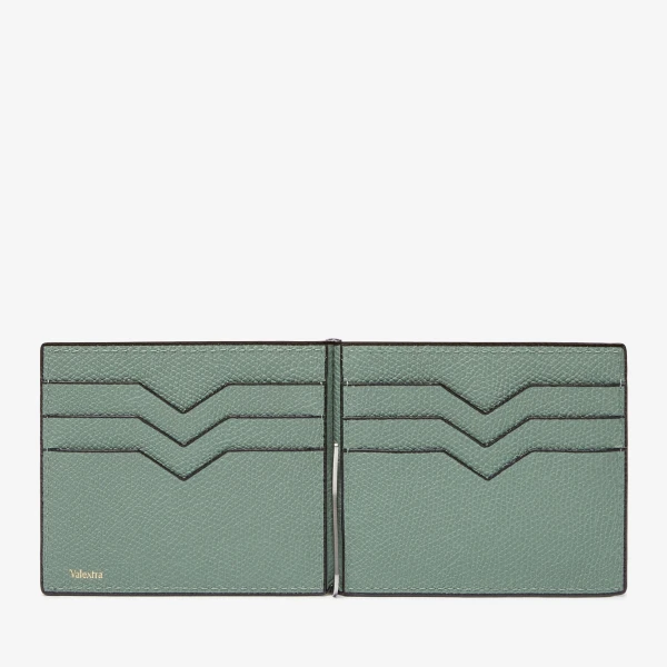 Valextra Simple Grip in Eucalyptus Green | Cases | Luxury Shoes 