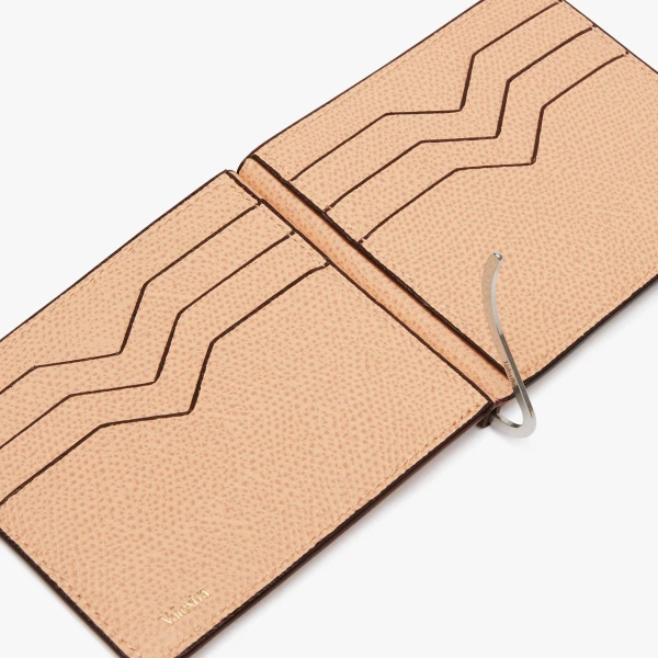 Valextra Simple Grip in Powder Pink | Wallets & Purses | Luxury Shoes 
