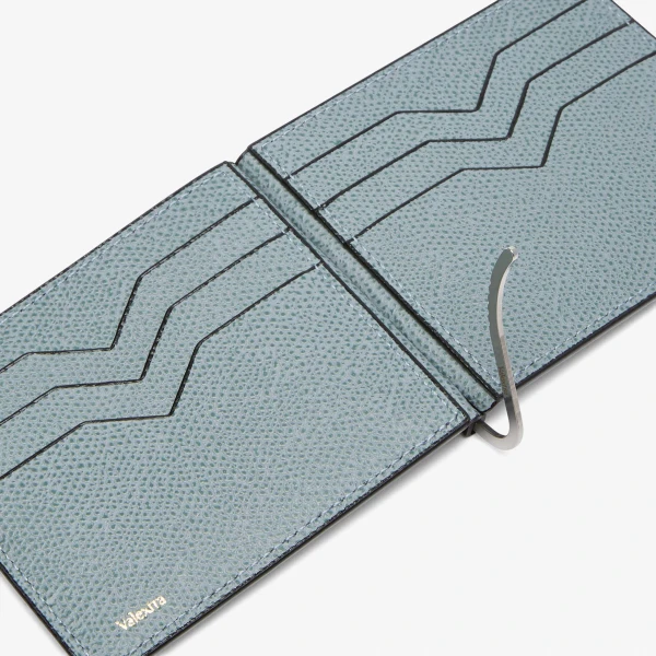 Valextra Simple Grip in Smokey Blue | Cases | Luxury Shoes 