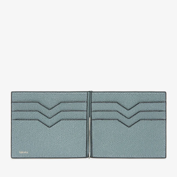 Valextra Simple Grip in Smokey Blue | Cases | Luxury Shoes 
