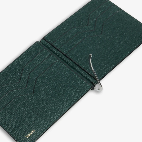 Valextra Simple Grip in Valextra Green | Wallets & Purses | Luxury Shoes 